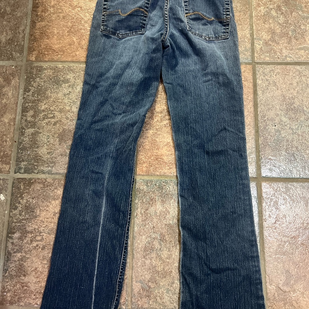 1 average. Size 12 jeans. Nobo denim